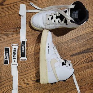 Special edition Female Nike high tops